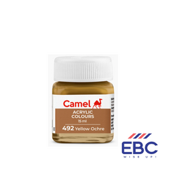 CAMEL FABRICA ACRYLIC COLOURS - 492 YELLO ORCHE 15ML